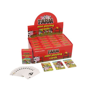 MINI KARTY DO GRY &ndash; MODEL FARMA W EKSPOZYTORZE (24 szt.)