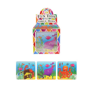 PUZZLE &ndash; SEA LIFE, 13 x 12 cm, W DISPLAYU (108 szt.)