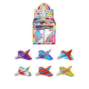 Mini Samoloty Star Glider Styropianowe - Ekspozytor (72 szt.)