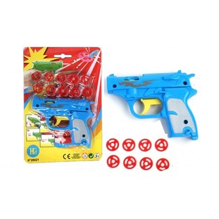 Pistolet na krążki dyski na karcie (24 szt.)