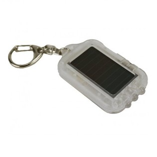 BRELOK SOLARNY Z DIODĄ LED - PRZEZROCZYSTY (20 szt.)