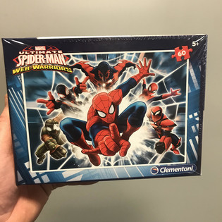 MARVEL – PUZZLE SPIDERMAN, 60 Elementów (4 szt.)
