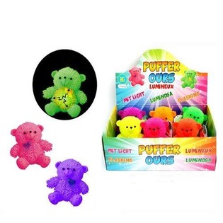 Świecące Misie Puffer w Displayu (12 szt.)