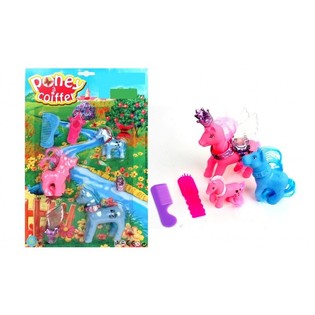 Duży Zestaw Rodzina Kucyk&oacute;w na Karcie (6 szt.)