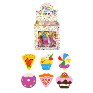 Gumki do Mazania Słodycze Sweet w Displayu (216 szt.)