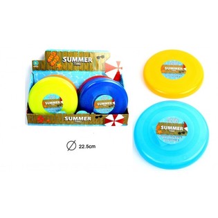 SUMMER TIME &ndash; Kolorowe Frisbee z Brokatem w Ekspozytorze (24 szt.)