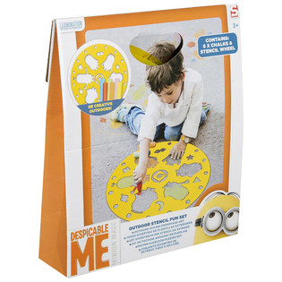 Duży Zestaw Kredy Chodnikowej MINIONKI (12 szt.)