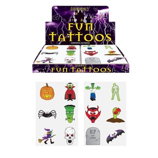 WESOŁE TATUAŻE &ndash; MODEL HALLOWEEN (96 szt.)