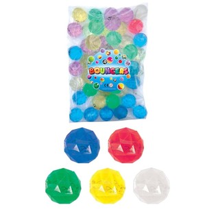 DUŻE PIŁECZKI KAUCZUKOWE MIX, &Oslash;4,3 CM (50 szt.)