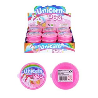 Brokatowy Glutek Jednorożec | Slime Unicorn (24 szt.)
