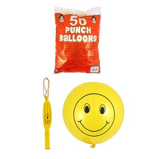 BALONY DO ODBIJANIA SMILEY (50 szt.)
