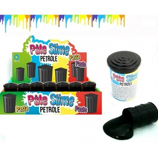 Czarny Glut Slime w Beczce (80g) w Ekspozytorze (24 szt.)