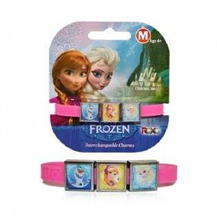 Bransoletki Disney Frozen z 3 Wymiennymi Zawieszkami (24 szt.)