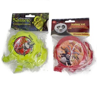 Poduszki Pierdziuszki 2-pak SHREK / KUNG FU PANDA (12 opakowań x2)