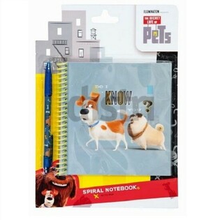 SEKRETNE ŻYCIE ZWIERZAK&Oacute;W DOMOWYCH &ndash; Notes + Długopis (12 szt.)