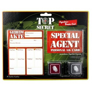 TOP SECRET &ndash; AGENT SPECJALNY, ZESTAW DO ODCISK&Oacute;W PALC&Oacute;W (12 szt.)