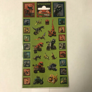 Naklejki DINOTRUX - 20 x 10 cm (10 szt.)