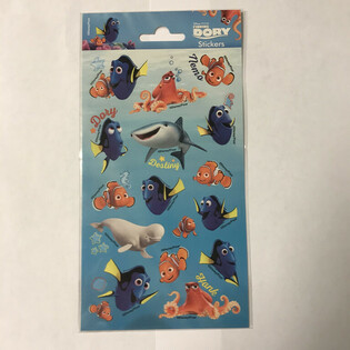 NAKLEJKI: DISNEY GDZIE JEST DORY, 20 x 10 cm (10 szt.)