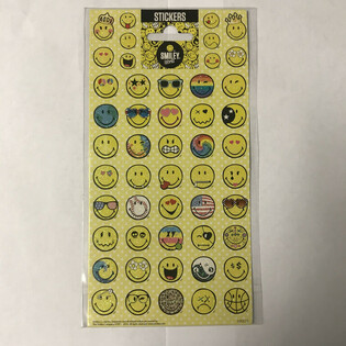 Naklejki SMILEY WORLD, 20 x 10 cm (10 szt.)