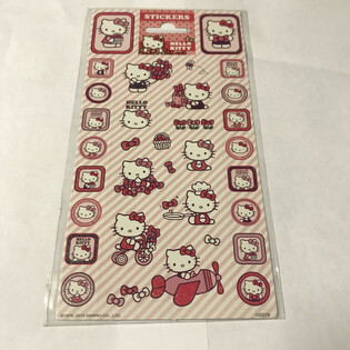 NAKLEJKI HELLO KITTY - 20 x 10 cm (10 szt.)