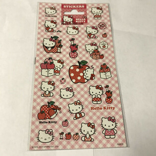 NAKLEJKI: HELLO KITTY, Wym. 20 x 10 cm (10 szt.)