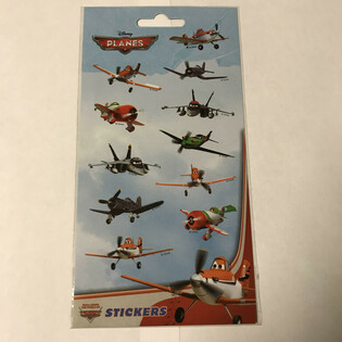 Arkusz naklejek: DISNEY PLANES, Wym. 20 x 10 cm (10 szt.)