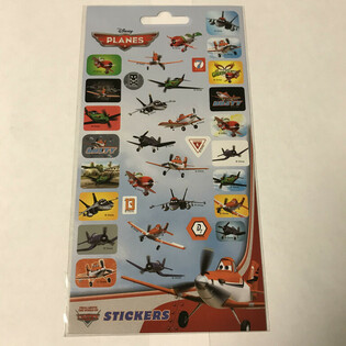 ARKUSZ NAKLEJEK: DISNEY PLANES, Wym. 20 x 10 cm (10 szt.)