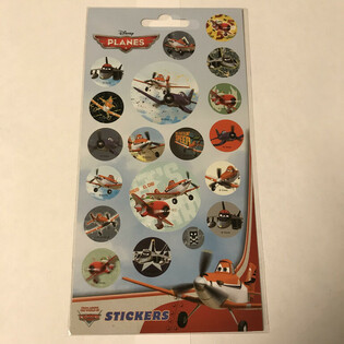 Arkusz naklejek: Disney Planes, wym. 20 x 10 cm (10 szt.)
