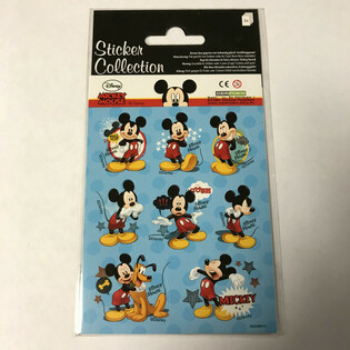 NAKLEJKI: DISNEY MYSZKA MIKI, Wym. 16 x 9 cm (10 szt.)