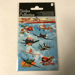 Arkusze Naklejek Disney Planes Samoloty 16 x 9 cm (10 szt.)
