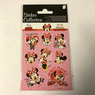 Naklejki Disney Minnie Mouse - Arkusze 16 x 9 cm (10 zestaw&oacute;w)