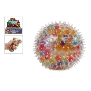 **MEGA TANIO** PIŁKA SQUISHY W WYŚWIETLACZU (12 szt.)