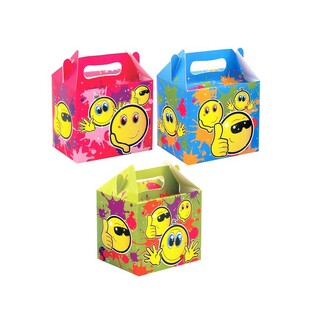 Pudełko na Zestaw Menu SMILEY dla Dzieci &ndash; 14 x 9,5 x 18 cm (12 szt.)