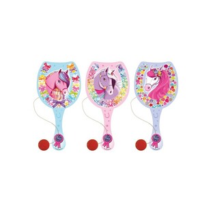 Paletka z piłeczką na gumce Kucyki (24 szt.)