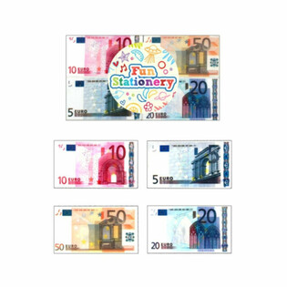 Gumki do &OElig;cierania Banknoty Euro (24 szt.)