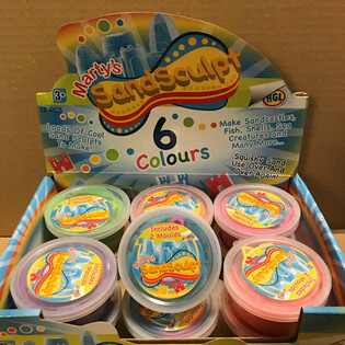 MAGICZNY PIASEK W EKSPOZYTORZE (12 szt.)