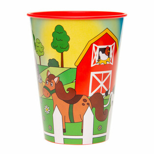 Kubek do Picia / Pucharek do Lodów Zwierzęta z Farmy - 260 ml (12 szt.)