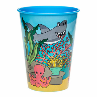KUBEK DO PICIA / PUCHARZEK DO LOD&Oacute;W ZWIERZĘTA MORSKIE - 260 ML (12 szt.)