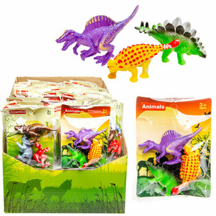 3 Dinozaury w Woreczku (60 szt.)