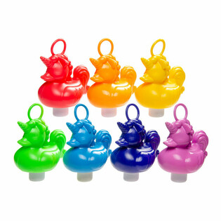 Kaczuszki do Łowienia Jednorożec - Mix Kolor&oacute;w - 12 Cm (21 szt.)