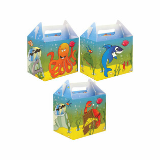 Pudełko Menu – SEA LIFE – 14 x 9.5 x 18 cm (24 szt.)