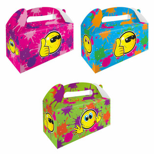 BOX MENU – SMILEY – 22.5 x 9.5 x 18 cm (12 szt.)