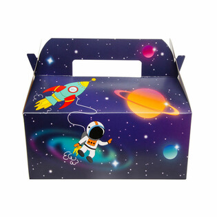 Pudełka na Menu Dziecięce Kosmos / Space - 22,5 x 12 x 9,5 cm (24 szt.)