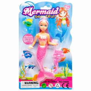 Lalka Syrenka MERMAID na Karcie (12 szt.)