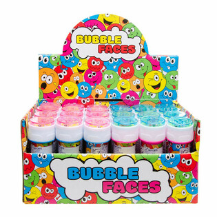BAŃKI MYDLANE SMILEY, 25ML W DISPLAYU (24 szt.)