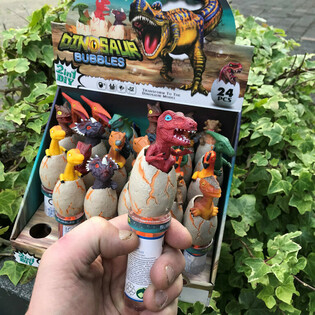 Bańki Mydlane Miecz Dinozaur 3D (24 sztuki w displayu)