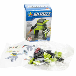 Klocki Konstrukcyjne Roboty (12 sztuk w Displayu)