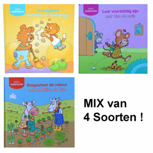 Mix Edukacyjnych Książek dla Dzieci - Wsp&oacute;lne Źycie (12 szt.)