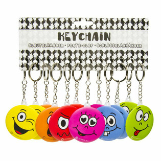 Breloki Smiley z Lusterkiem (48 sztuk)