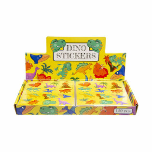 NAKLEJKI FUN STICKERS &ndash; WZ&Oacute;R: DINOZAUR (120 szt.)